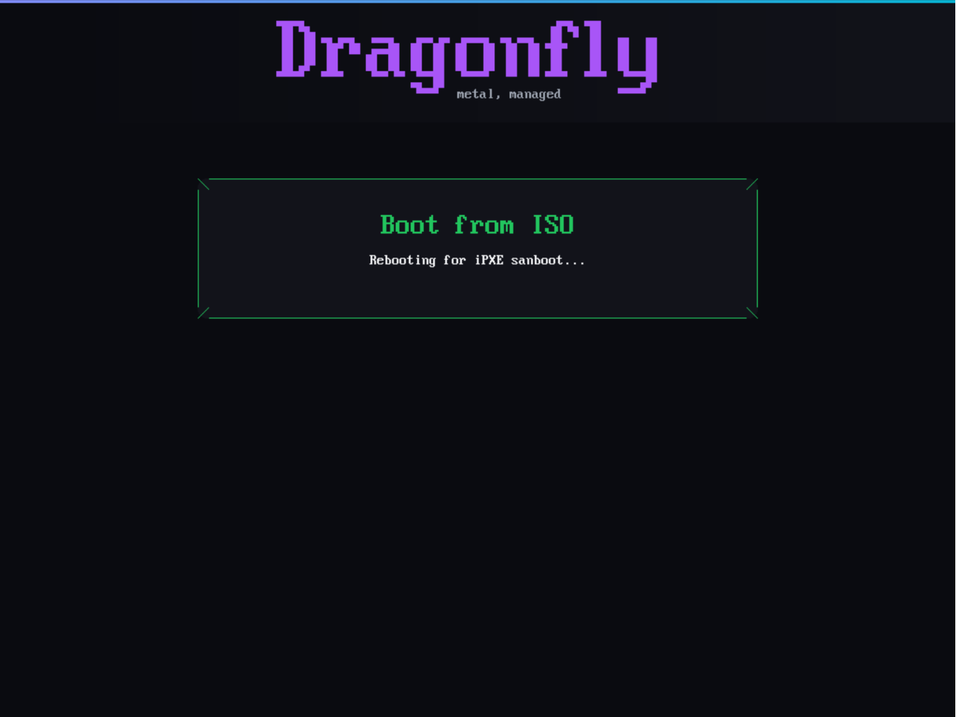 Select an ISO from the list