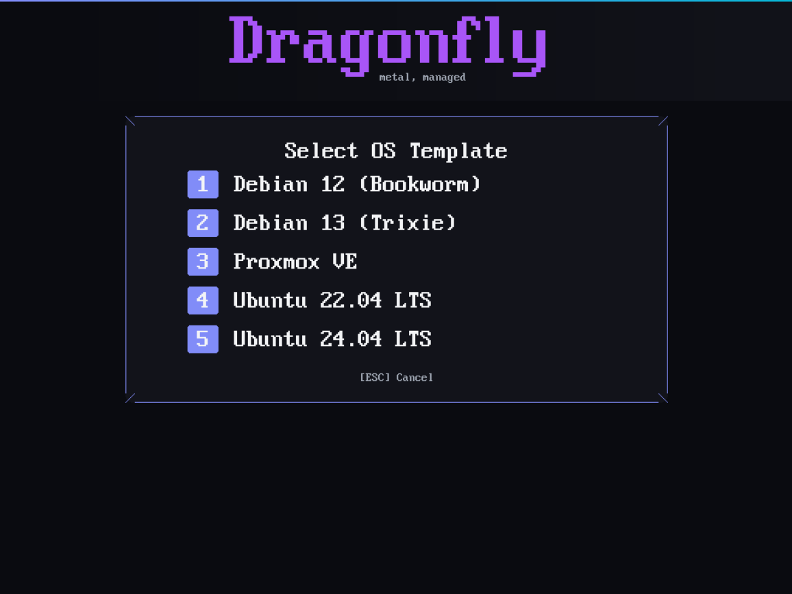 Dragonfly Machines Dashboard